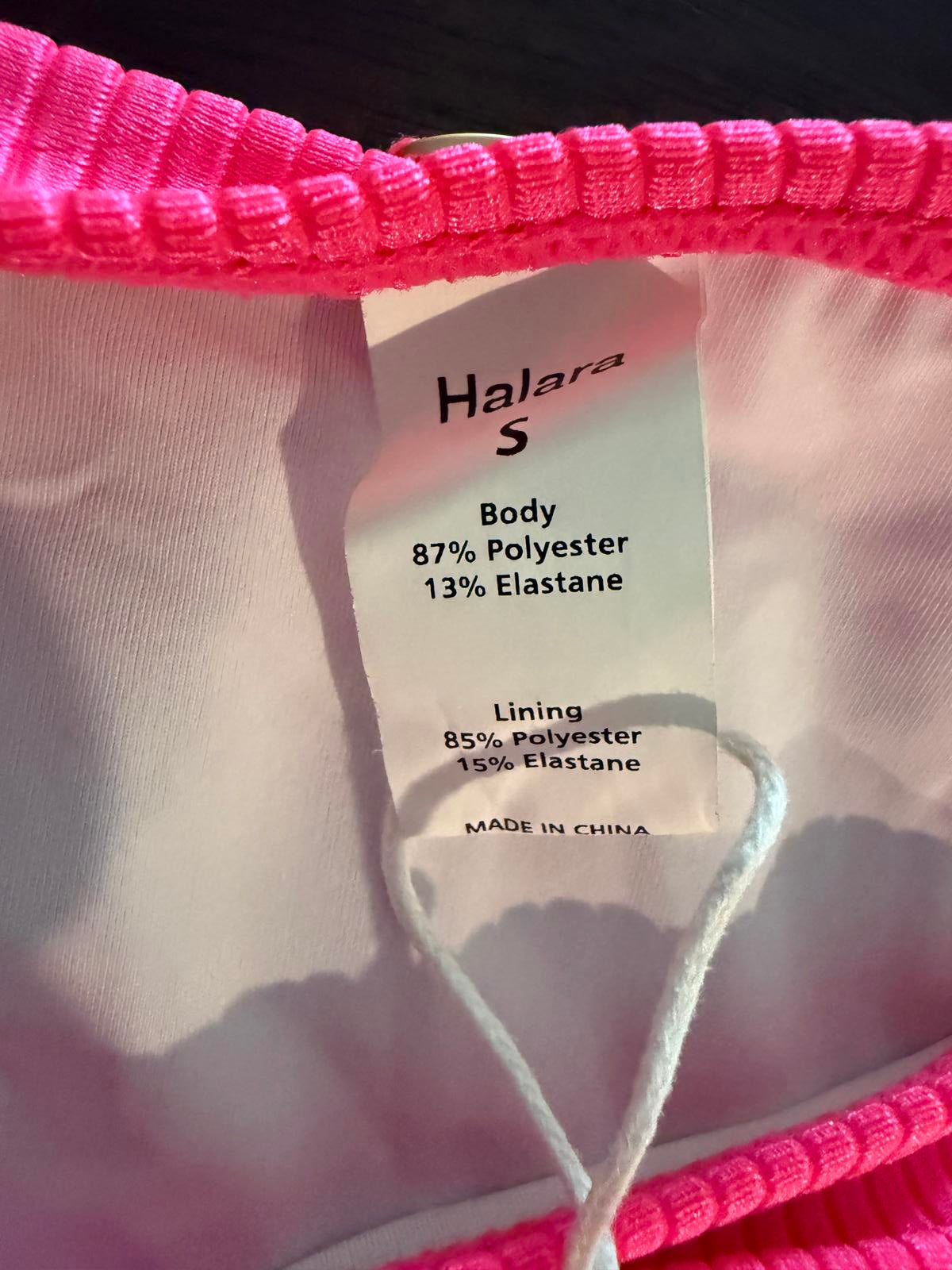 NWT Halara Ribbed Halter Bikini Bottom Swimsuit Size Small
