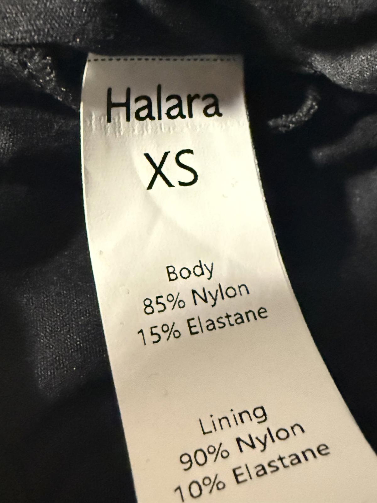 NWT Halara Black Cutout Sports Bra Size XS