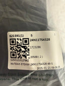 NWT Halara UltraSculpt Layered Scoop Neck Crop Tee Black Size Small
