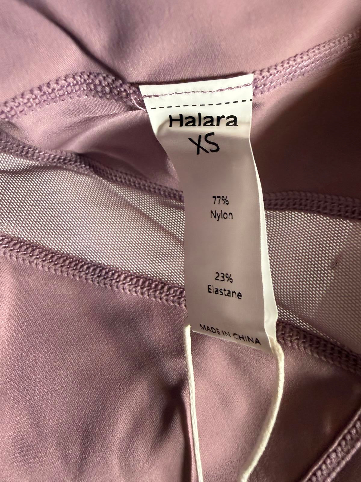 NWT Halara Short Sleeve Performance Shirt Top Mesh Panels Size XS