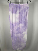 NWT Halara Tie Dye Wrap Maxi Skirt Side Tie Cover Up Size Medium