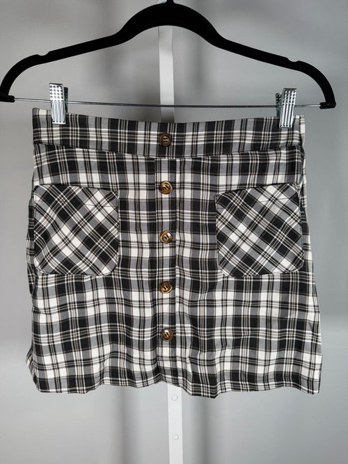 NWT Halara High Waisted Pocket Zipper 2-in-1 Mini Casual Skirt Size Small