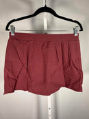 NWT Halara Stud Trim Mini Skirt Burgundy Size Large