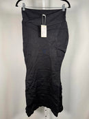 NWT Halara Black Mermaid Body Con Midi Skirt Size XL