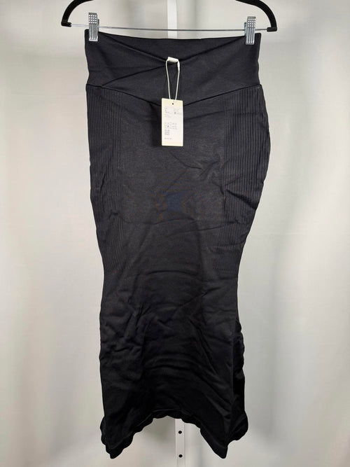 NWT Halara Black Mermaid Body Con Midi Skirt Size XL