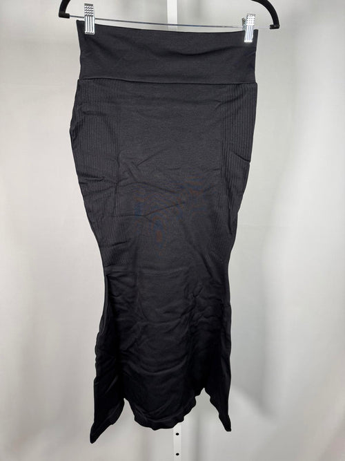NWT Halara Black Mermaid Body Con Midi Skirt Size XL