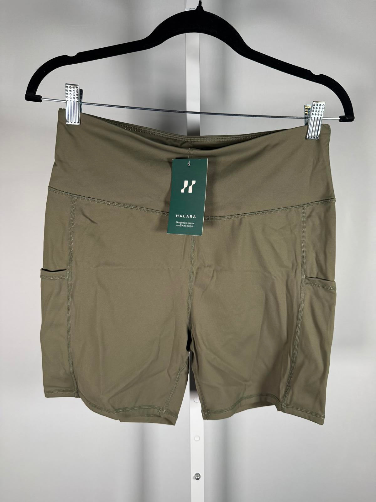 NWT Halara Patitoff™ Pet Hair Resistant High Waisted Biker Shorts 5'' Size XL