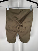 NWT Halara High Waisted Biker Shorts Cargo Pocket Olive Size XS