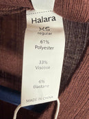 NWT Halara Long Sleeve Choker Neck Wide Leg Jumpsuit Size XS