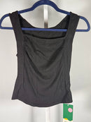NWT Halara Square Neck Tank Top Black Size Small