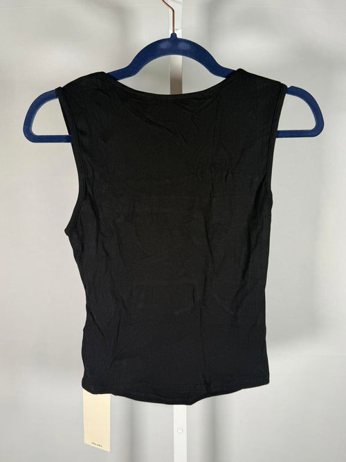 NWT Halara Square Neck Tank Top Black Size Small