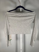 NWT Halara Gray Long Sleeve Athletic Top Size Medium