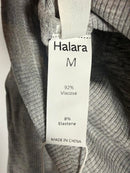 NWT Halara Gray Long Sleeve Athletic Top Size Medium