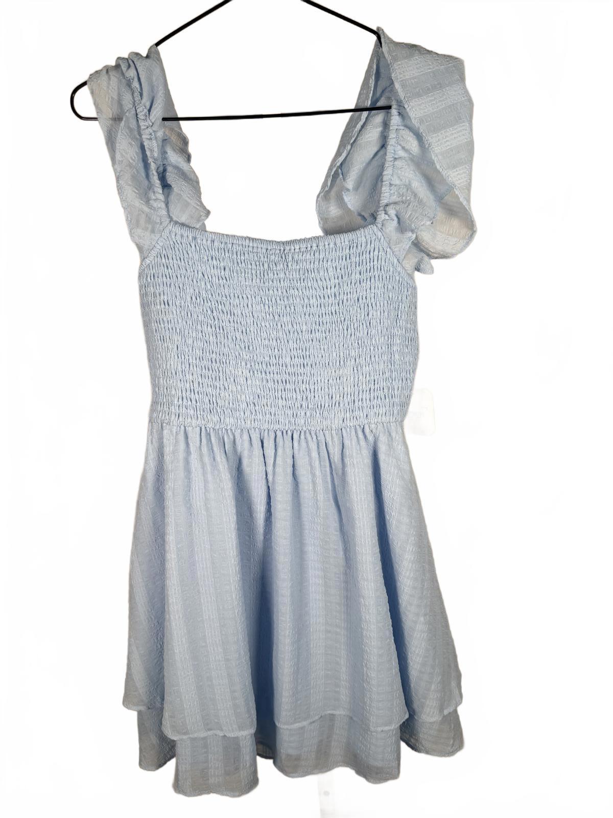 NWT Altar'd State Ashley Flutter Sleeve Mini Dress Size M