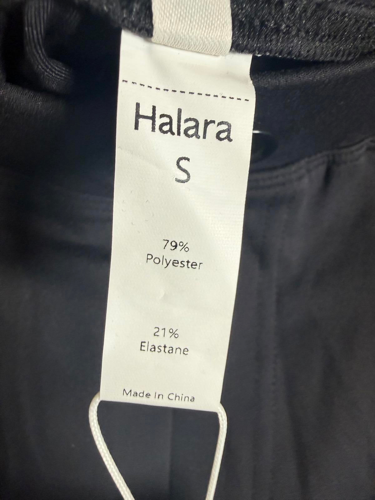 NWT Halara HaloTek Air Cargo Pocket Shorts Black Stretch Size Small