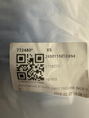 NWT Halara Ruched Waist Tiered Mini Dress Blue Size XS