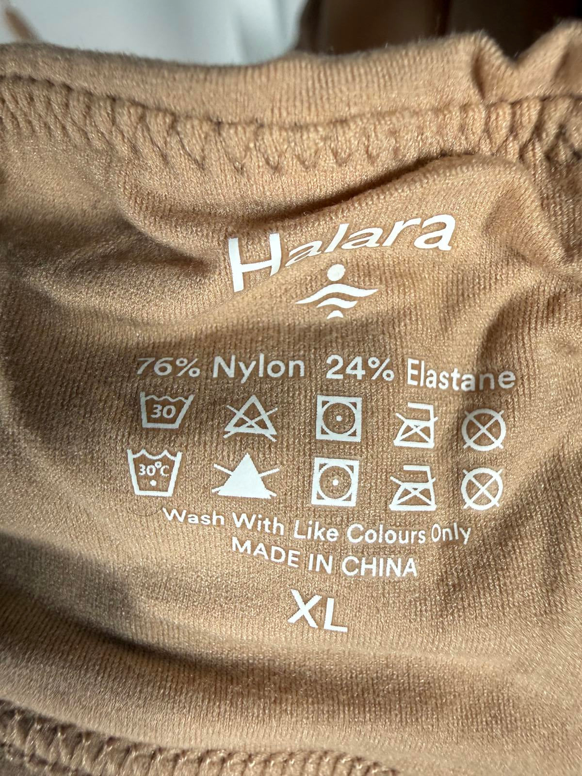 NWT Halara Triangle Bralette Adjustable Strap Size XL