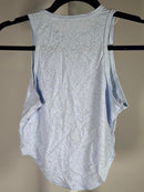 NWT Halara Light Blue Patterned Sleeveless Athletic Tank Top Size XS