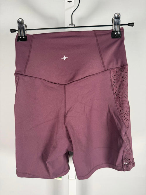 NWT Halara Women's SoftlyZero Activewear Shorts Purple Size Small
