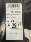 NWT G-Star RAW Women's Premium Core Crewneck Sweatshirt Black Size XS $110 MSRP