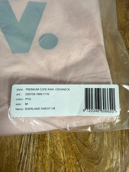 NWT G-Star RAW Premium Crewneck Sweatshirt Womens Pink Size Medium $110 MSRP