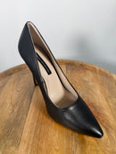 French Connection Black Pointed Toe Heels Classic Pump Size 7.5 NWB