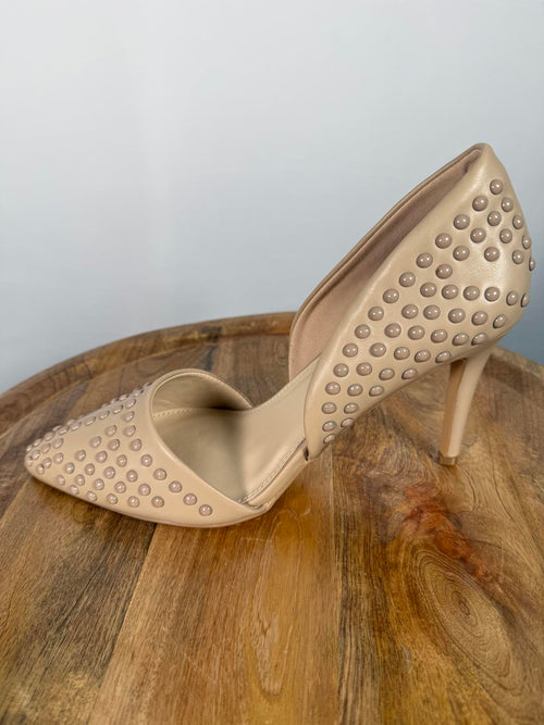 French Connection Studded D'Orsay Heels Size 11 NWB