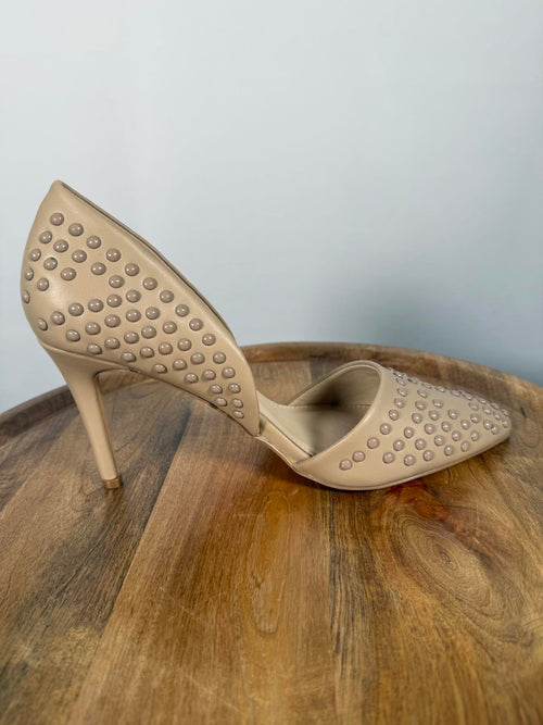 French Connection Studded D'Orsay Heels Size 11 NWB