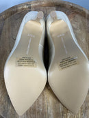 French Connection Metallic Champagne Pointed Toe Heels Size 7.5 NWB