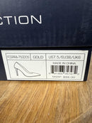 French Connection Metallic Champagne Pointed Toe Heels Size 7.5 NWB