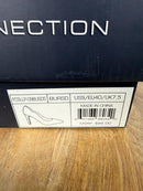 French Connection Burgundy Suede Pointed Toe Heels Size 9 NWB