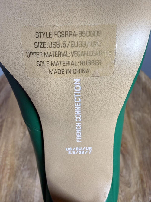French Connection Womens Sierra Pointed Toe Comfortable Pumps Green Size 8.5 NWB