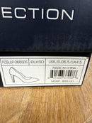 French Connection Black Suede Pointed Toe Pumps Heels Women's US Size 6 NWB