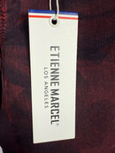NWT Etienne Marcel Red Star Print Skinny Jeans Size 26