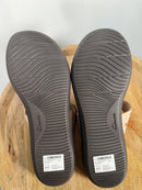 Clarks Laurieann Nora Sand Leather Slide Sandals US 12W Wide Comfort Slip-On NWB