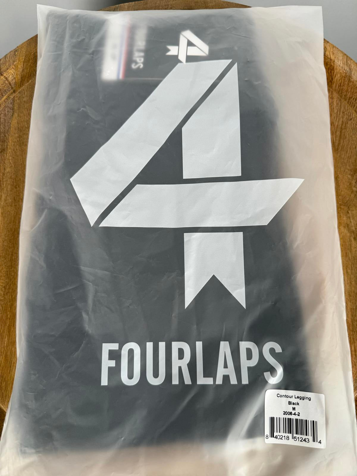NWT Fourlaps Women's Contour High Waist Performance Leggings Black Size M