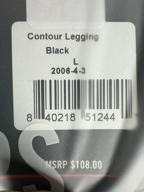NWT Fourlaps Women's Contour Legging Size L