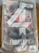 NWT Fourlaps Arc High Waist Biker Shorts Pink Clouds Size Medium