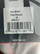 NWT Fourlaps Arc High Waist Biker Shorts Pink Clouds Size Medium