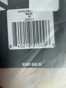 NWT Fourlaps Infinity Sports Bra Black Size Medium