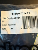 NWT ModCloth Tipsy Elves Teacup Leggings Size Medium
