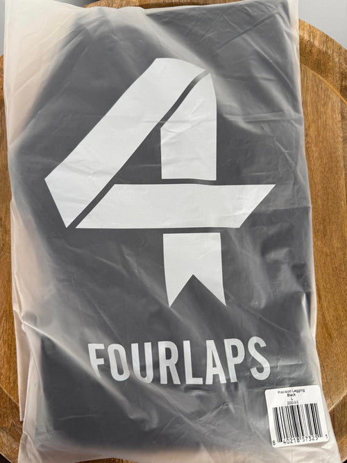 NWT Fourlaps Precision High Waist 7/8 Leggings Black Size Large