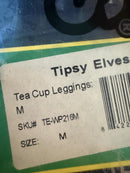 NWT ModCloth Tipsy Elves Teacup Leggings Size Medium