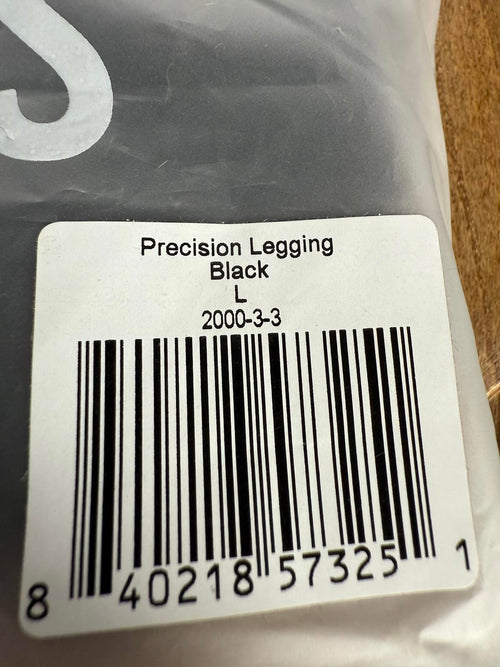 NWT Fourlaps Precision High Waist 7/8 Leggings Black Size Large