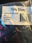 NWT Tipsy Elves Neon Splatter Women's Leggings Small