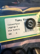 NWT Tipsy Elves Pencil Print Leggings Women's Size Small