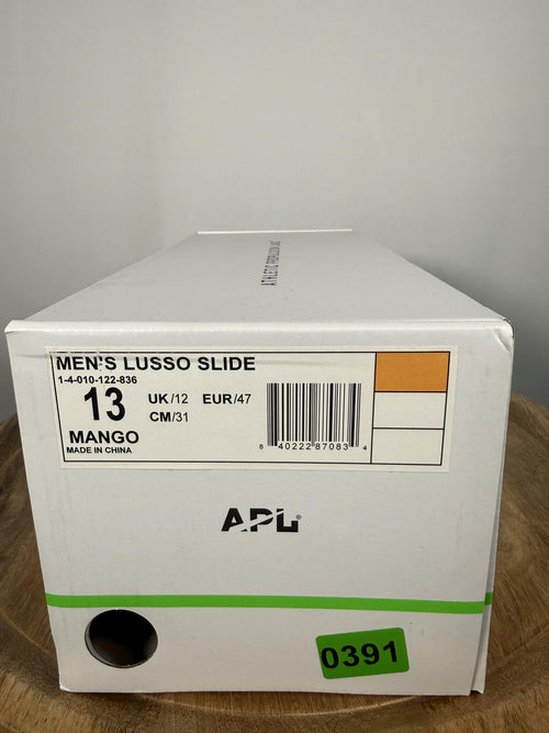 APL Men's Lusso Slide Mango Size 13 NWB