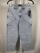 NWT G by Giuliana Women's Light Wash Cropped Tapered Jeans Size 6