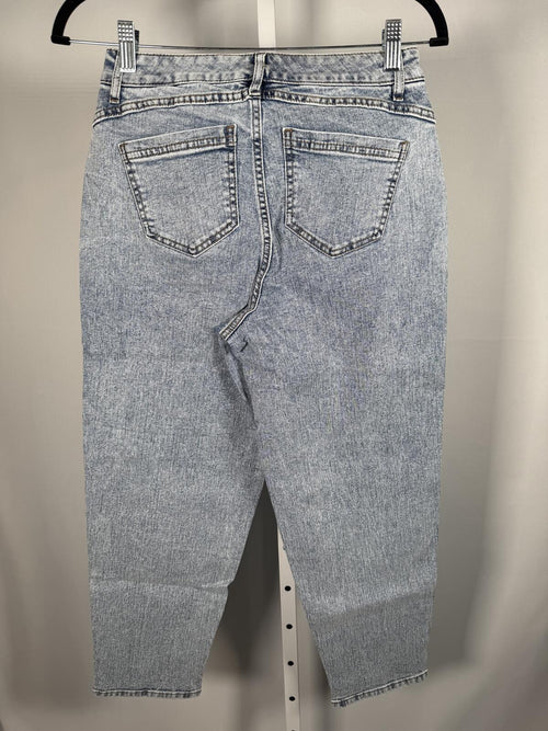 NWT G by Giuliana Women's Light Wash Cropped Tapered Jeans Size 6