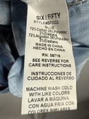 NWT Six Fifty Kyra Cargo Denim Mini Skirt Dark Wash Size XS
